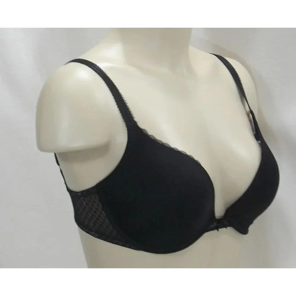30DD b.tempt'd by Wacoal 958203 b.captivating Push Up Underwire Bra Black NWT - Picture 3 of 5